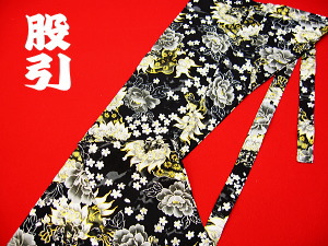 義若オリジナル股引き 金彩雲龍